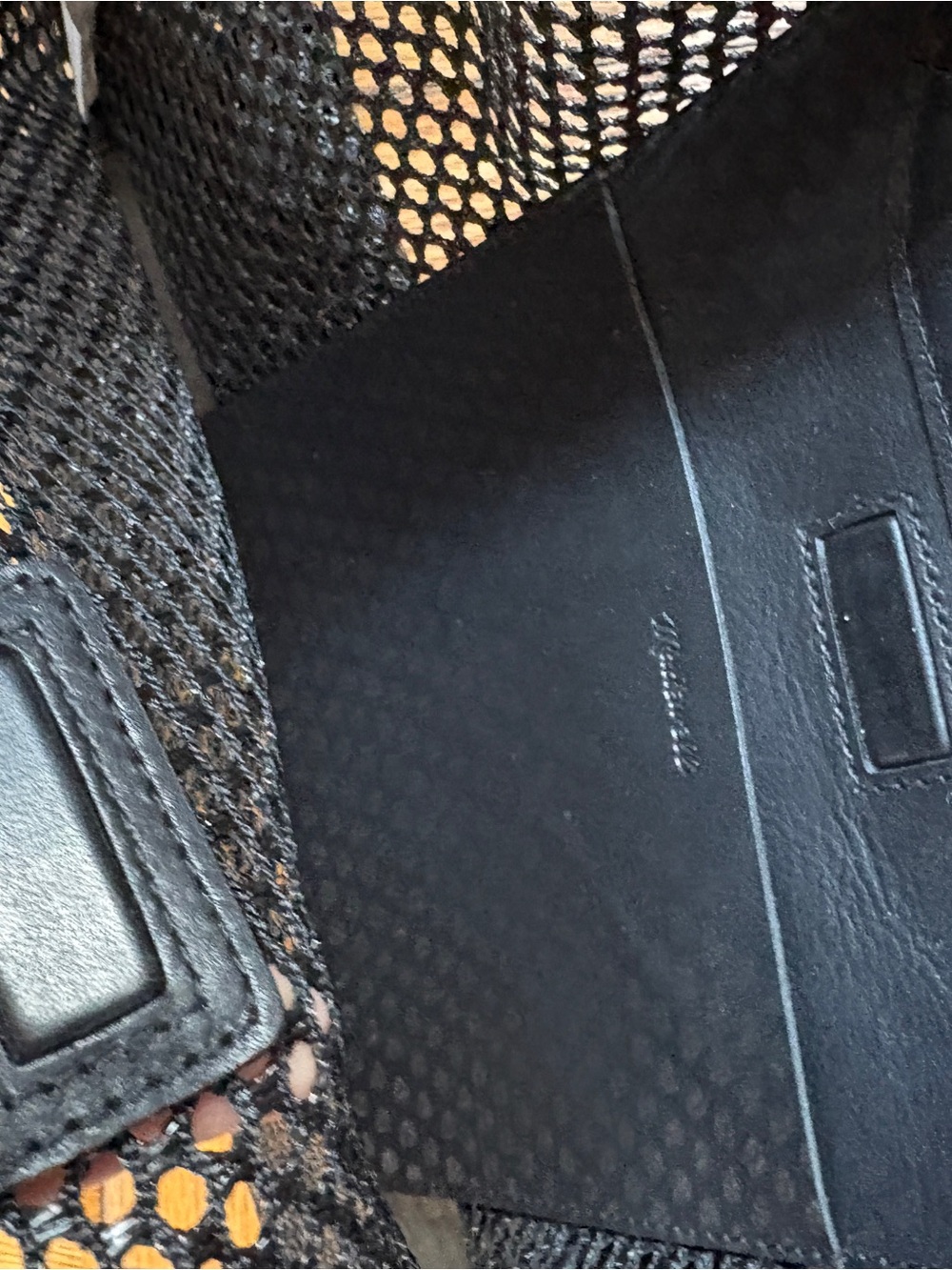 NEVER WORN Madewell mesh structured tote - Picture 6 of 6